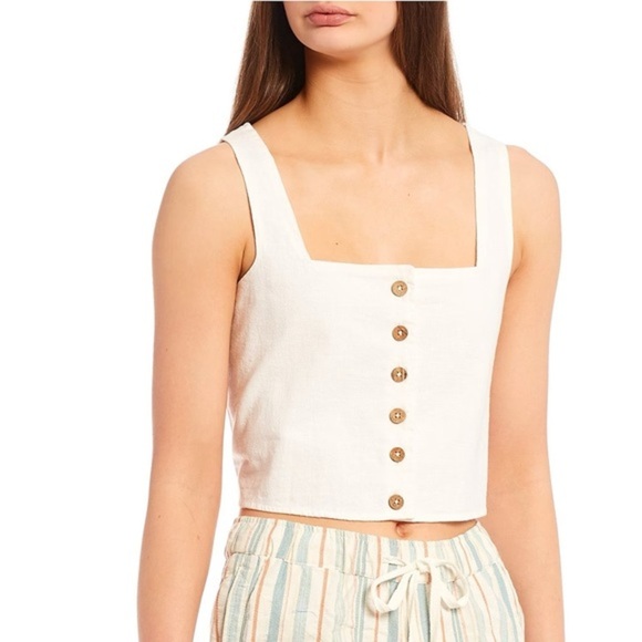 Anthropologie Tops - Heartloom Paris Crop Top